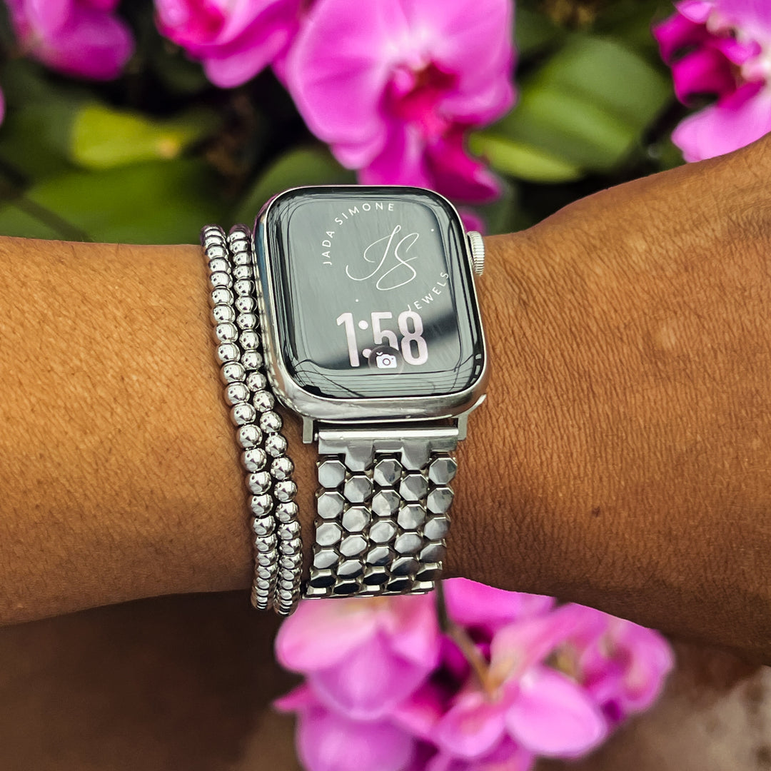 Olivia Stainless Steel Watch Band