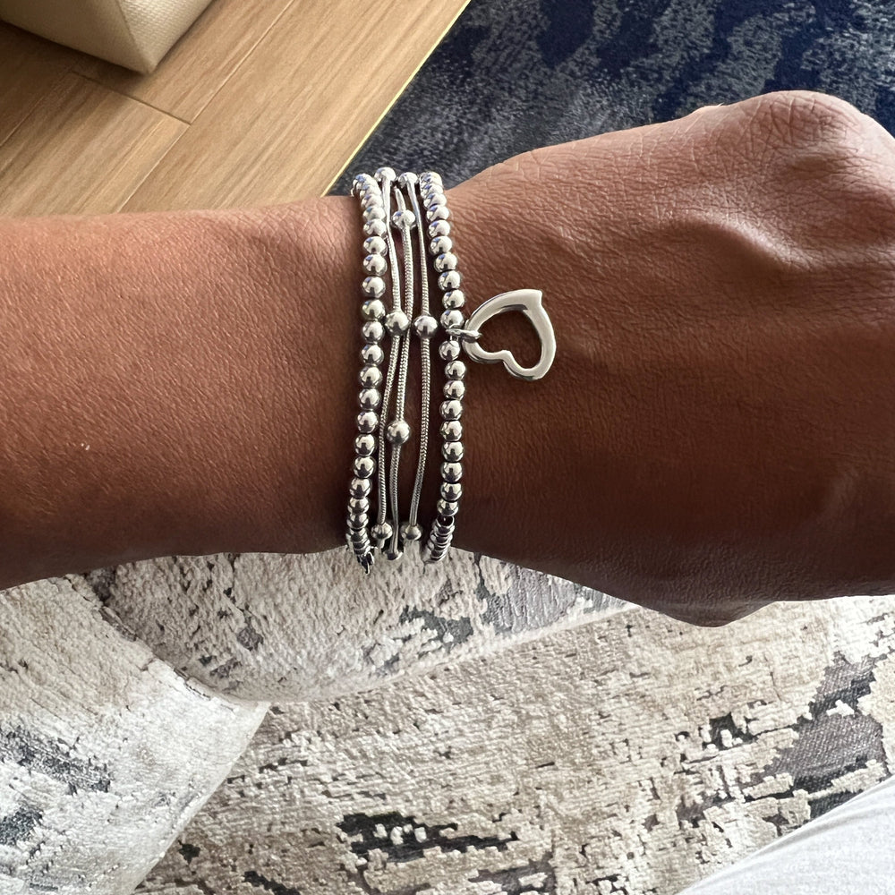 Suki Stainless Steel Bracelet Stack