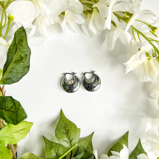 Anneliese Stainless Steel Earrings