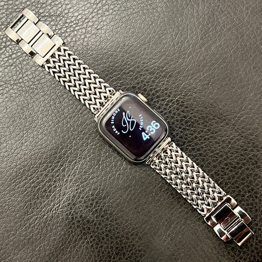 Valencia Stainless Steel Apple Watch Band
