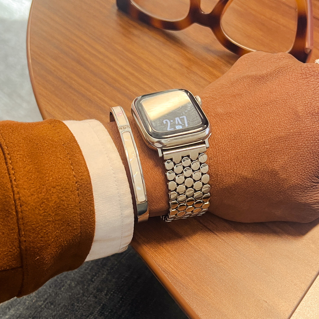 Olivia Stainless Steel Watch Band