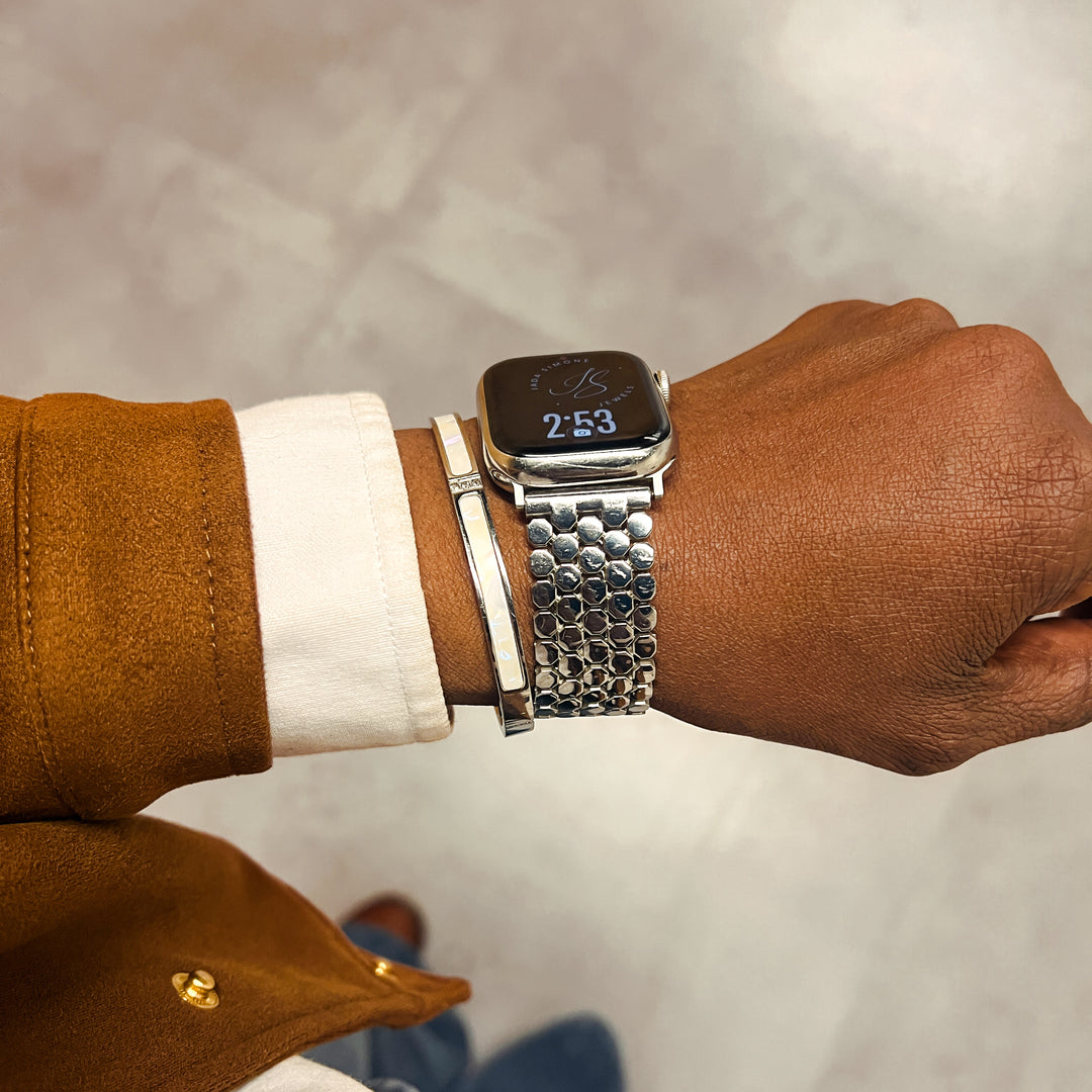 Olivia Stainless Steel Watch Band