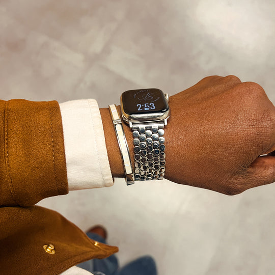 Olivia Stainless Steel Watch Band