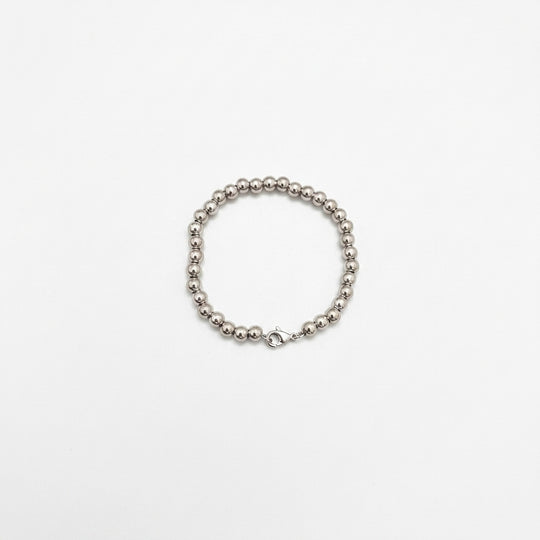 Nakia Stainless Steel Beaded Bracelet
