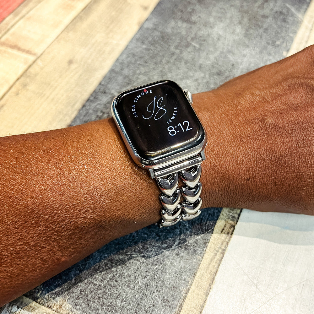 Vivienne Stainless Steel Watch Band