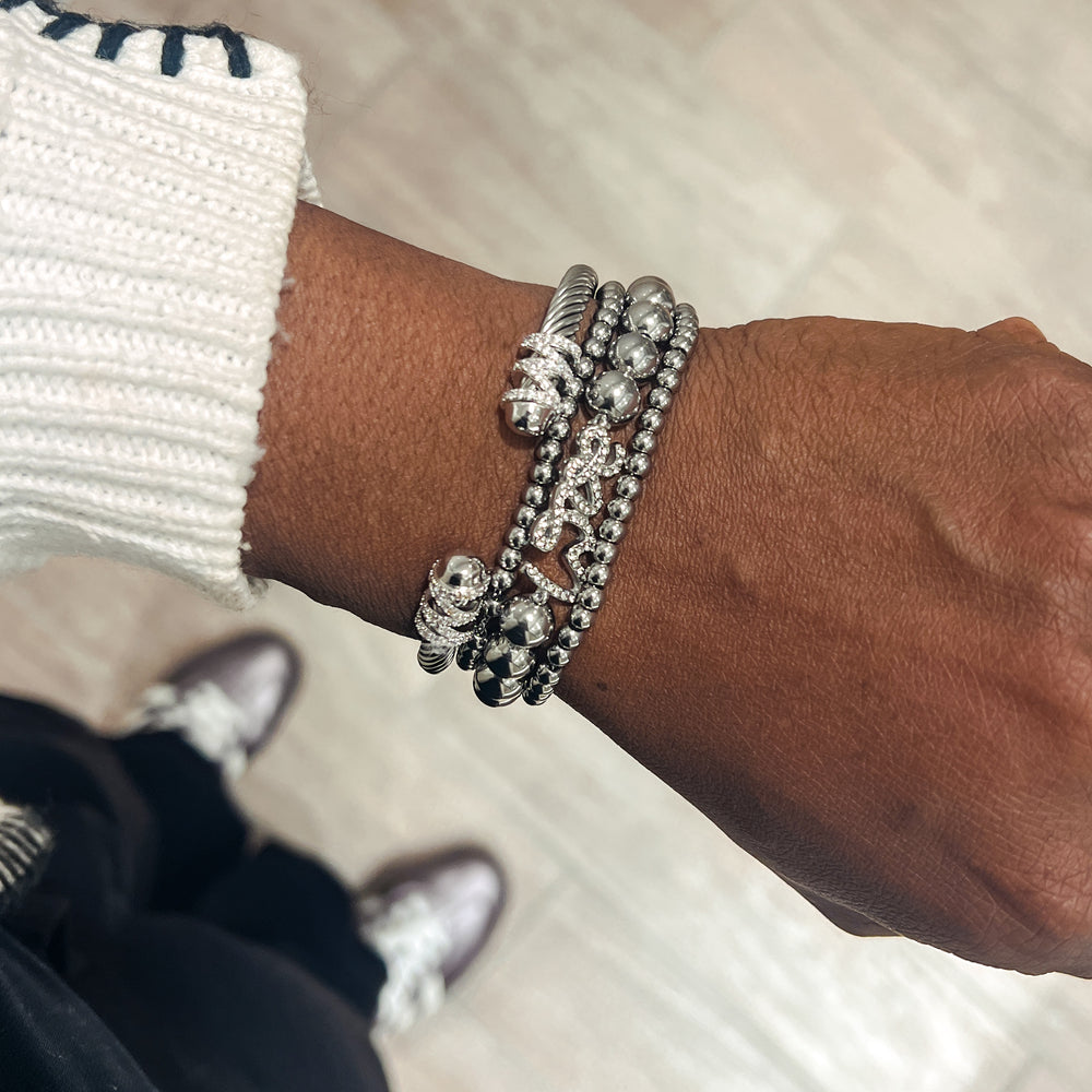 Brooklyn Stainless Steel Bracelet Stack