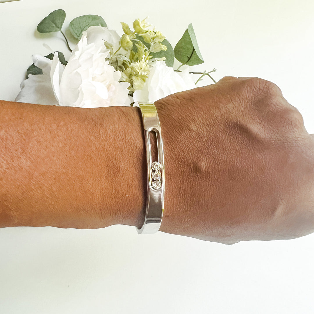 Kaitlyn Stainless Steel Bangle