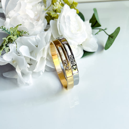 Kaitlyn Stainless Steel Bangle
