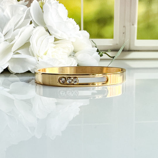 Kaitlyn Stainless Steel Bangle