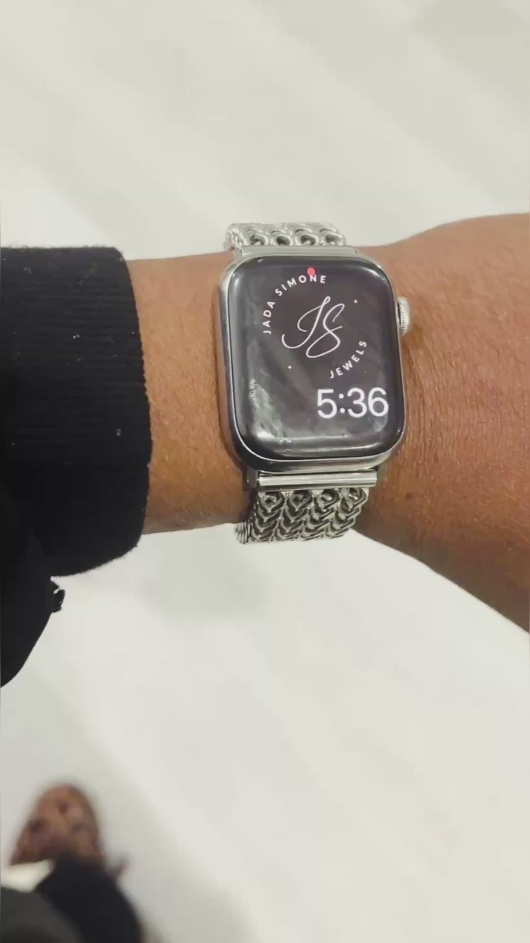 Valencia Stainless Steel Apple Watch Band