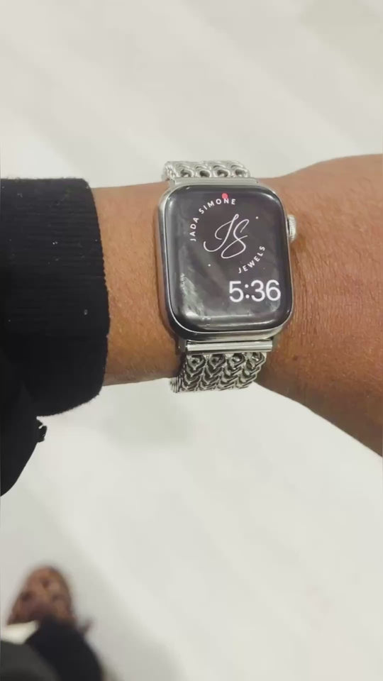 Valencia Stainless Steel Apple Watch Band