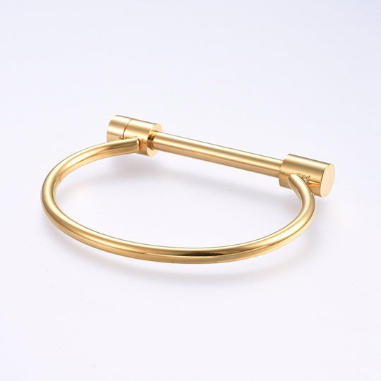 Tabitha Stainless Steel Bar Bangle