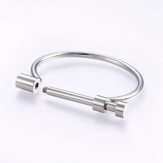 Tabitha Stainless Steel Bar Bangle
