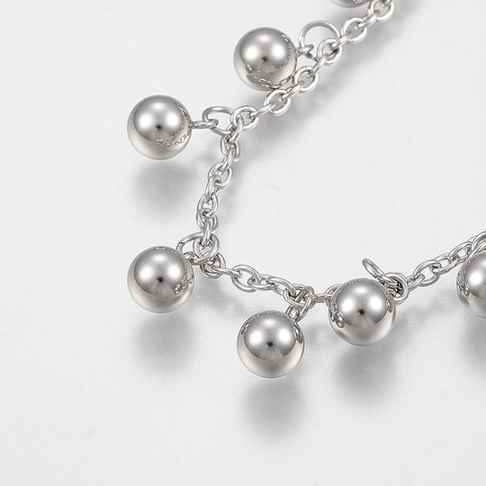 Melody Stainless Steel Anklet