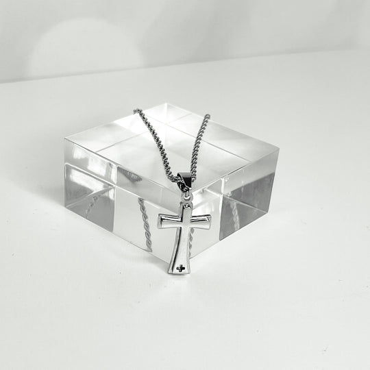 Grace Stainless Steel Cross Chain