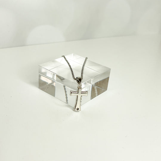Grace Stainless Steel Cross Chain