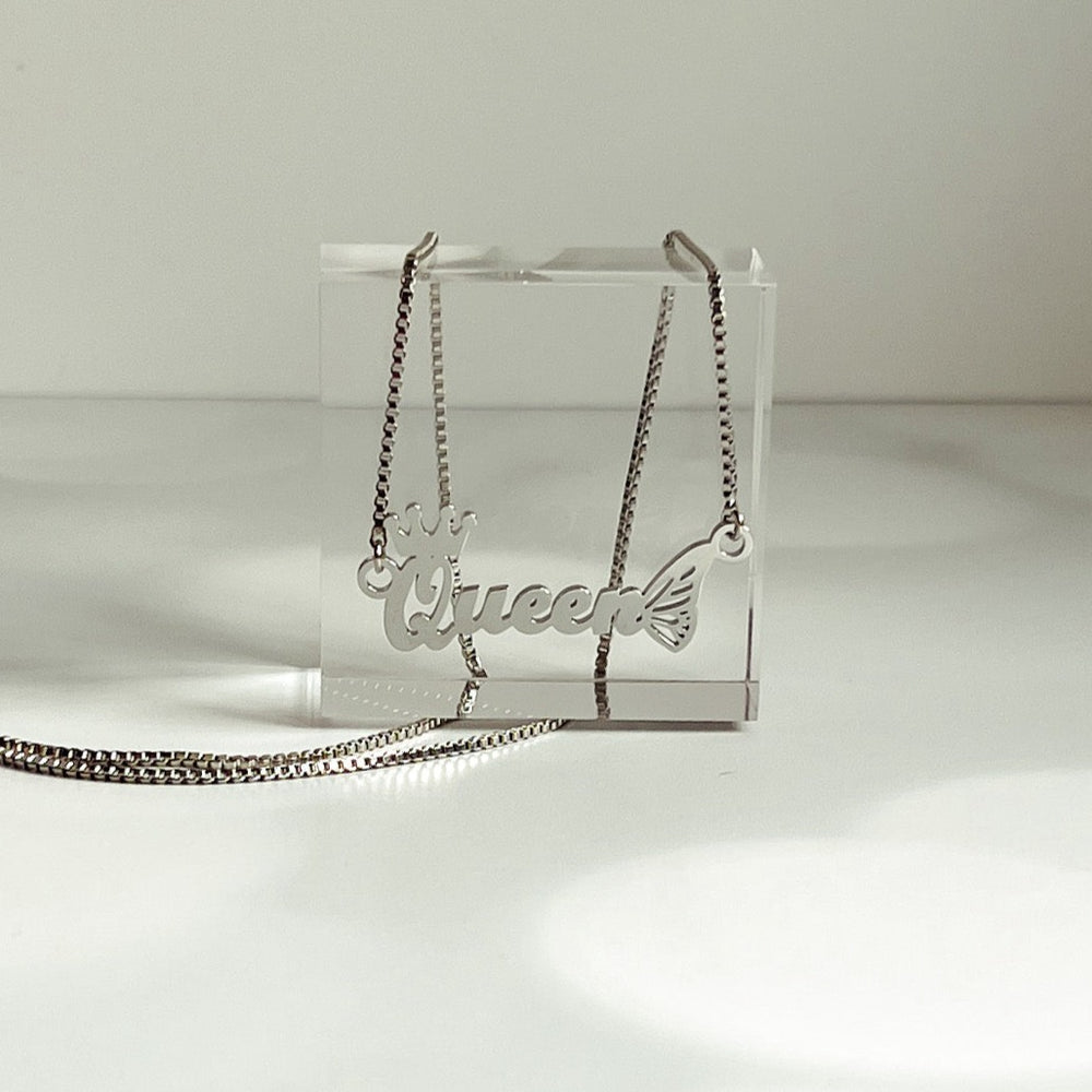 Latifah Queen Stainless Steel Necklace