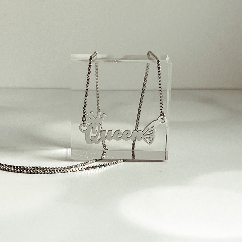 Latifah Queen Stainless Steel Necklace