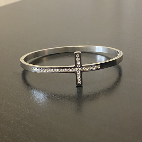 Faith Cross Bangle