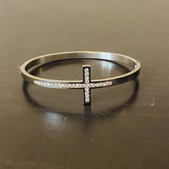 Faith Cross Bangle