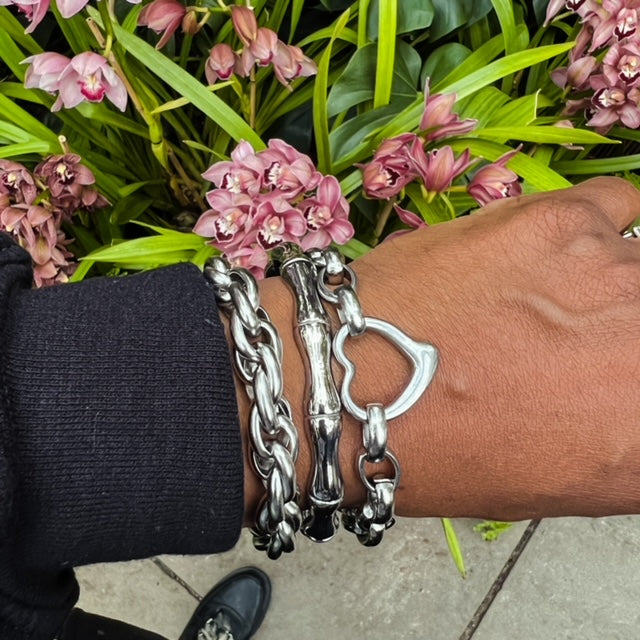 Amari Stainless Steel Bracelet Stack