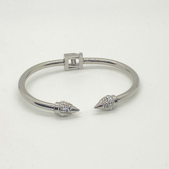 Tina Stainless Steel Cuff Bangle