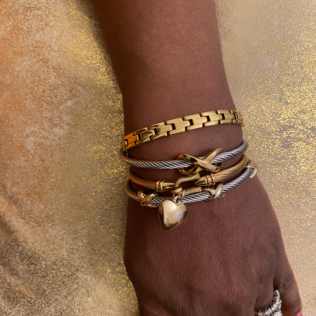 Rihanna Bracelet Stack