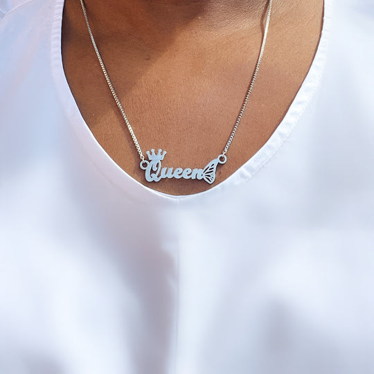 Latifah Queen Stainless Steel Necklace