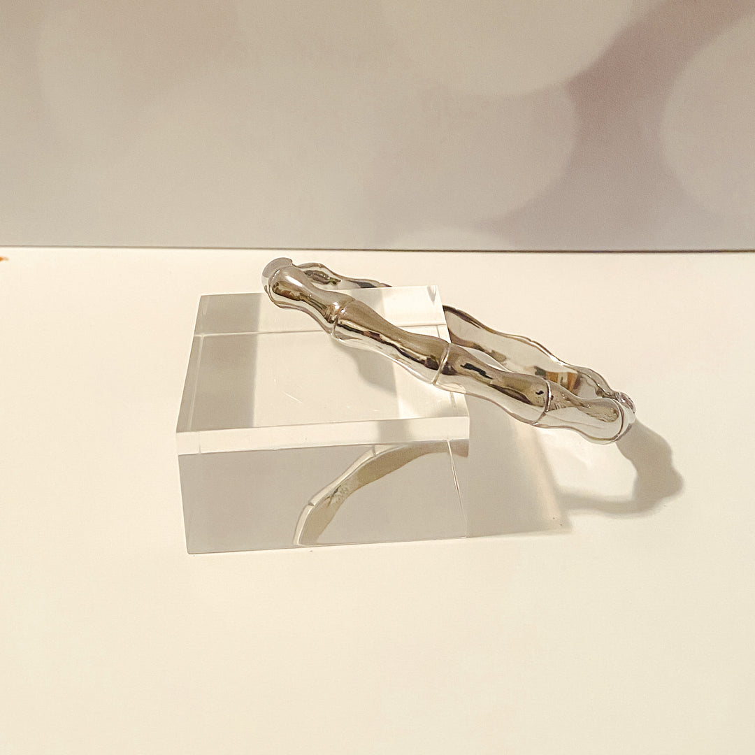 Twanna Stainless Steel Bamboo Bangle