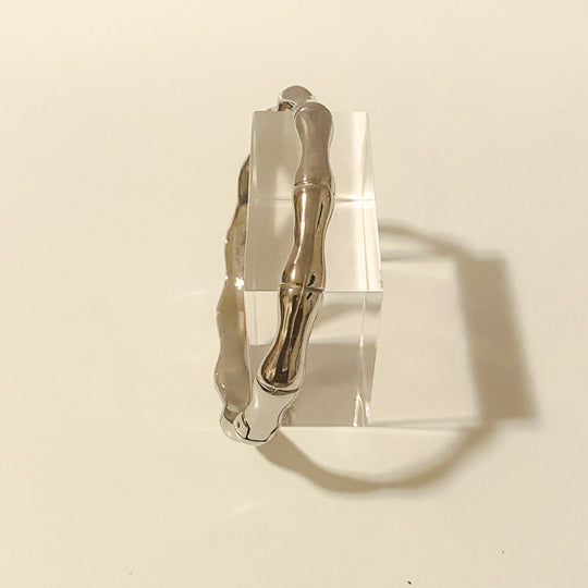 Twanna Stainless Steel Bamboo Bangle