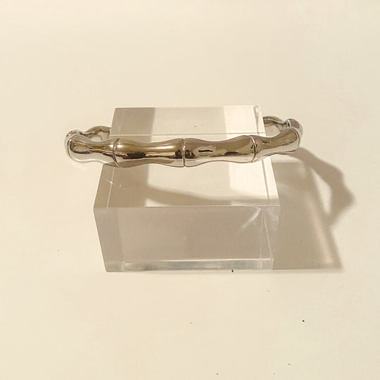 Twanna Stainless Steel Bamboo Bangle