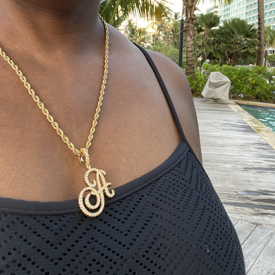 Audrey Initial Necklace