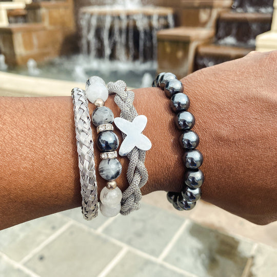 Sade Stainless Steel Bangle